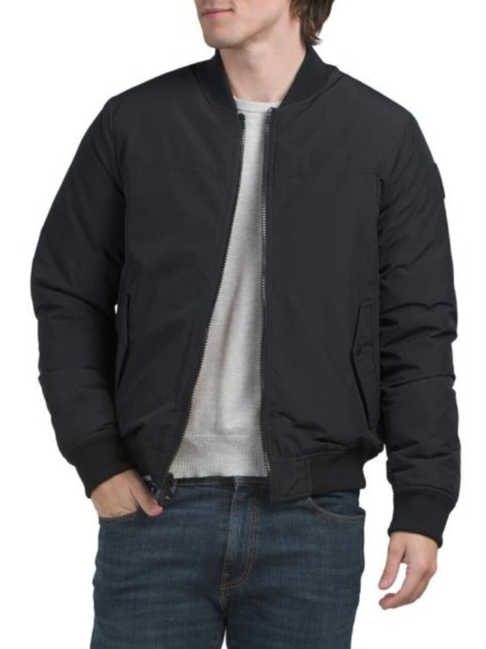 PAJAR Reversible Lightweight Bomber Quilted Puffer Jacket